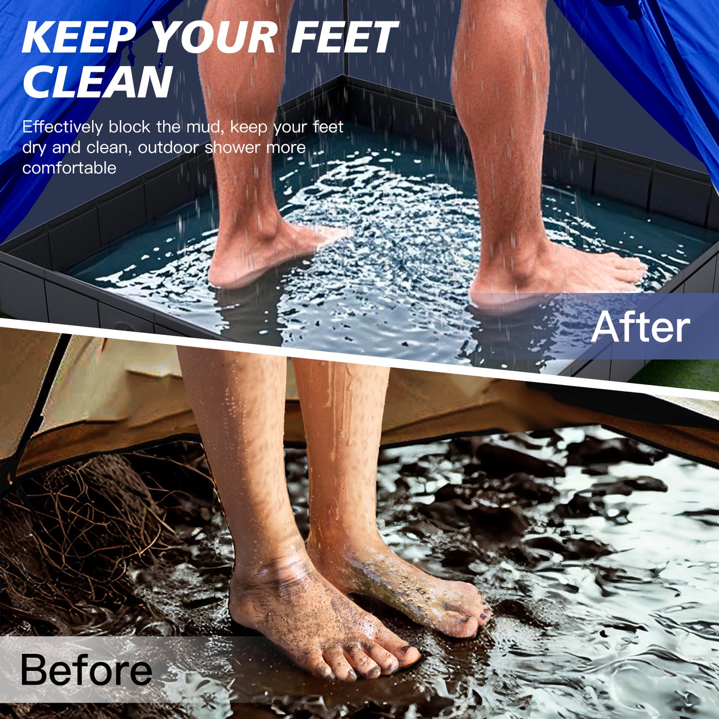 Spopal Portable Shower Pan