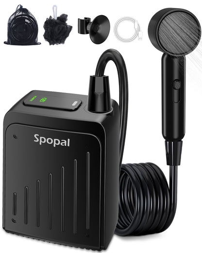 Spopal 5000mAh Rechargeable Camping Shower