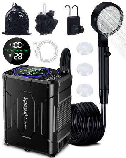 Spopal 13000mAh Portable Shower