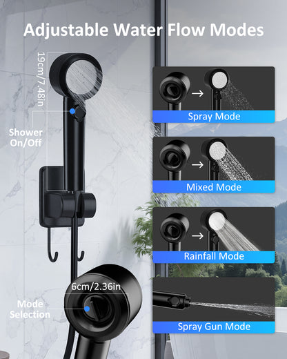 Portable Shower for Camping, 8000mAh