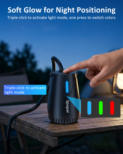 Portable Shower for Camping, 8000mAh