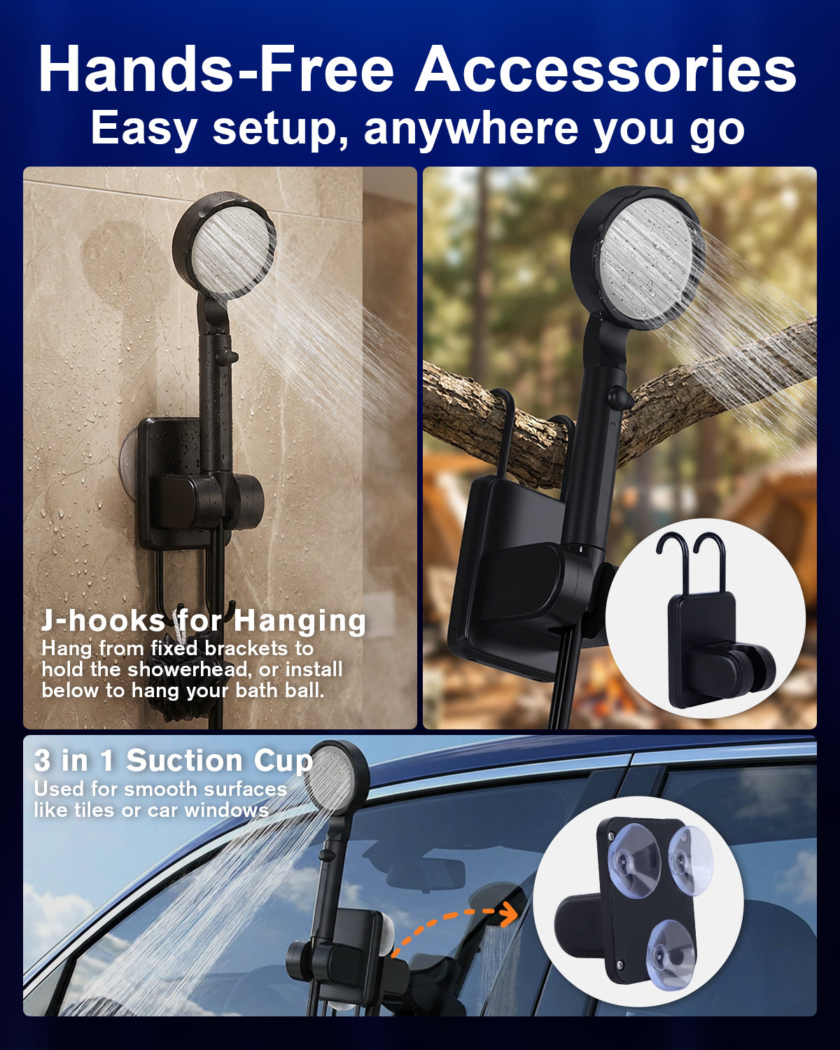 Spopal 13000mAh Portable Shower