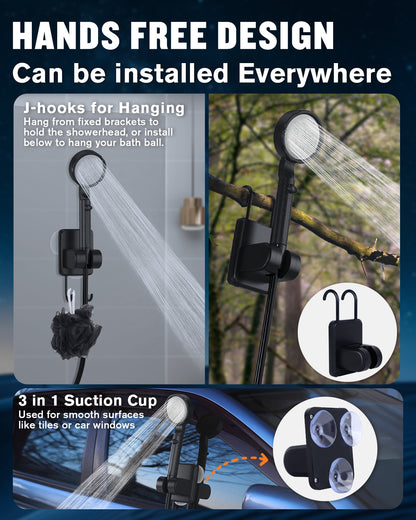 Spopal Portable Shower with 5-Gallon Water Jug