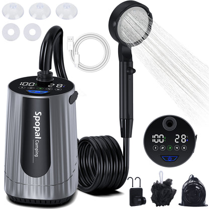 Spopal 10000mAh Rechargeable Camping Shower