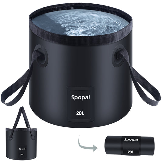 Spopal Collapsible Bucket with Handle 20L